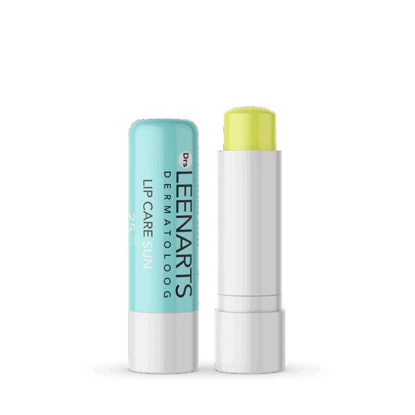 Lipcare Sun SPF25 | Drs Leenarts | Lippenbalsem met factor. Beschermt de lippen tegen zon. Zonder smaakstoffen of parfum. Voor kind en volwassene