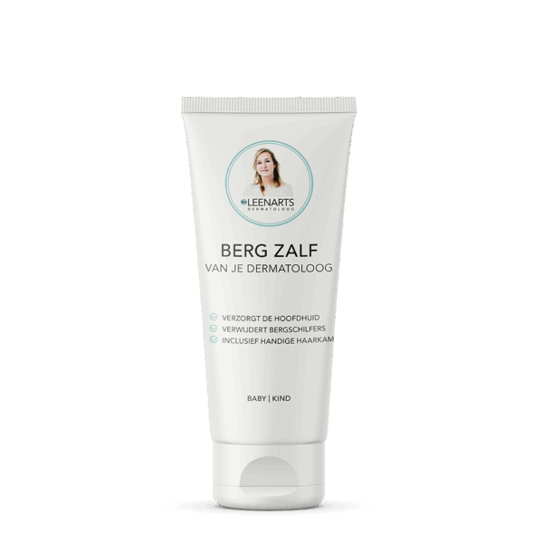 Berg zalf (50 ml) | Drs Leenarts | Verzorging van de hoofdhuid bij berg, verwijdert bergschilfers. Zonder parfum. Inclusief haarkammetje.
