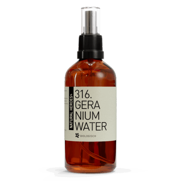 Geraniumwater, Biologisch (Hydrosol) 100 ml