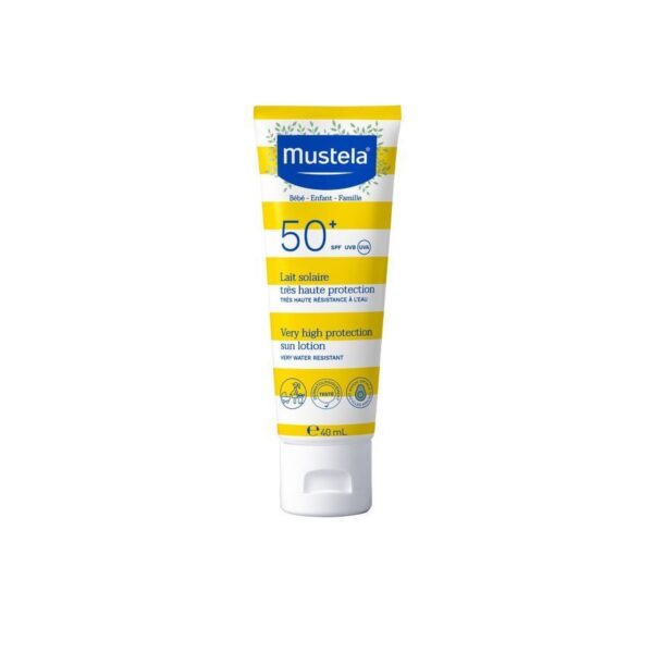 Mustela Baby Zonnemelk Zeer Hoge Bescherming Spf50+ 40ml
