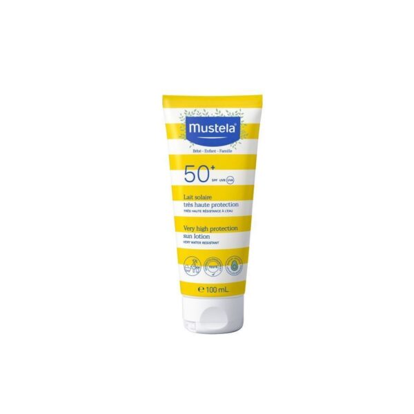 Mustela Zonnemelk Heel Hoge Bescherming SPF50+ 100ml