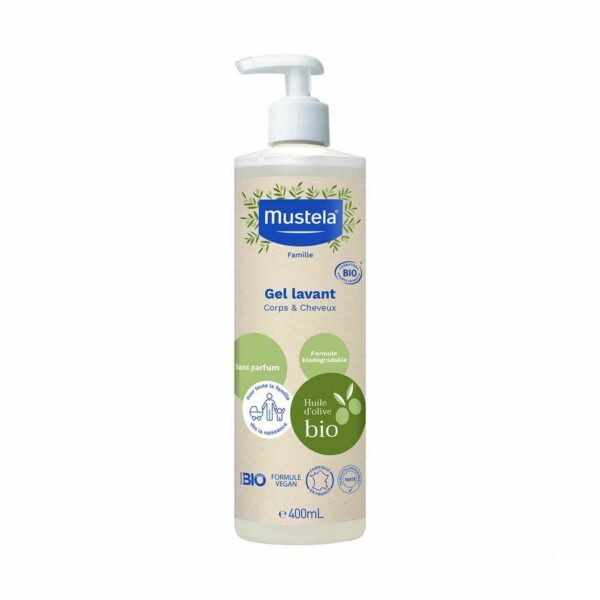 Mustela Fam Bio Wasgel 400ml