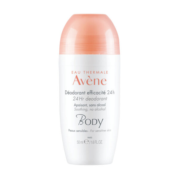 Avène BODY Deodorant 24u verzacht, zonder alcohol, gevoelige huid 50ml