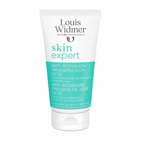 Louis Widmer Skin Expert Anti-roodheid Dagemulsie UV30 Zonder Parfum 50ml