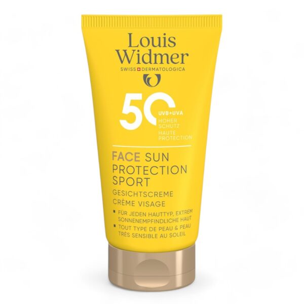 Louis Widmer Suncare Face Sun protection Sport Zonder Parfum 50ml