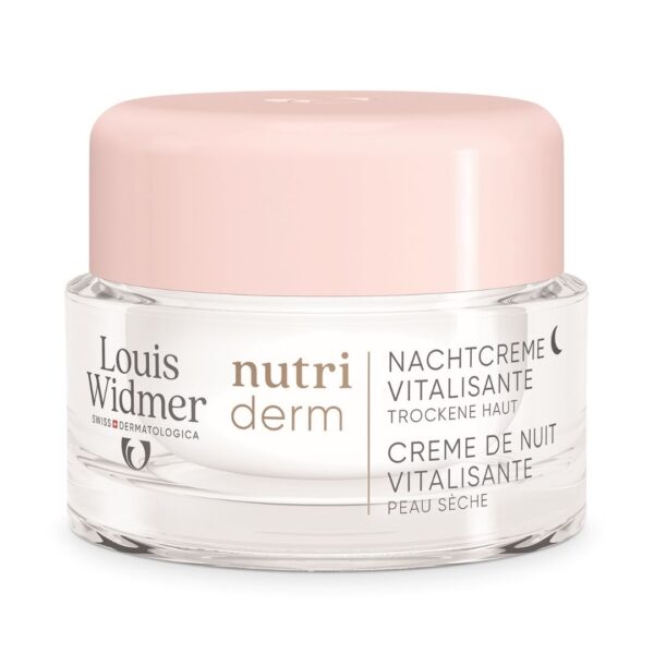 Louis Widmer Nutriderm Vitaliserende Nachtcrème Zonder Parfum 50ml