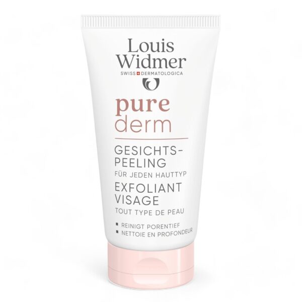 Louis Widmer Purederm Gezichtspeeling Zonder Parfum 50ml