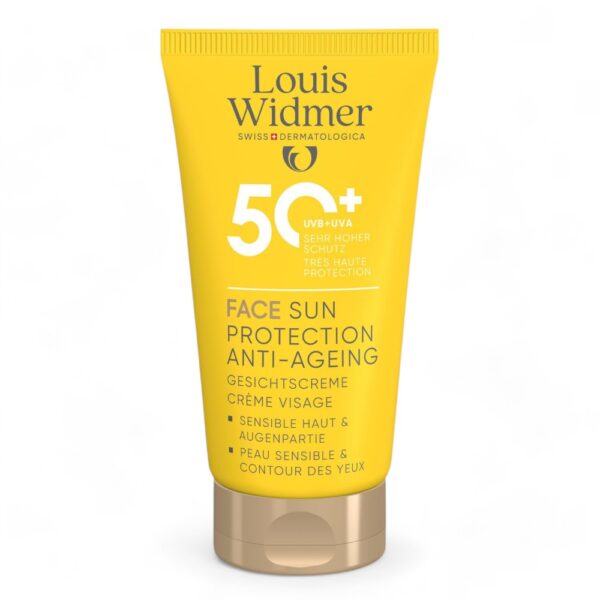 Louis Widmer Suncare Face Sun Protection Anti-ageing 50+ Zonder Parfum 50ml