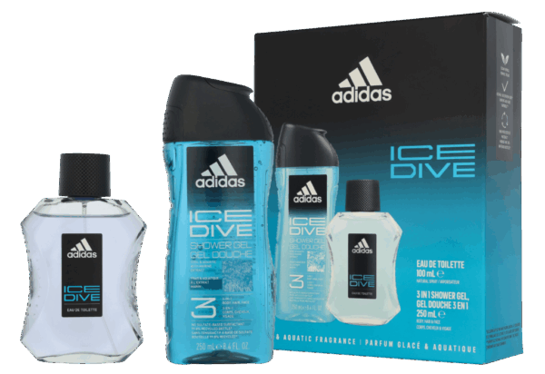 Adidas Ice Dive Giftset Eau de Toilette 350 ml Heren