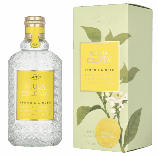 4711 Acqua Colonia Lemon & Ginger Spray 170 ml Eau de Cologne Heren