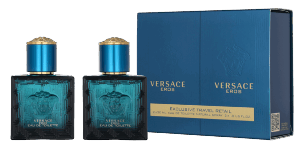 Versace Eros Pour Homme Duo Set 60 ml Eau de toilette Heren