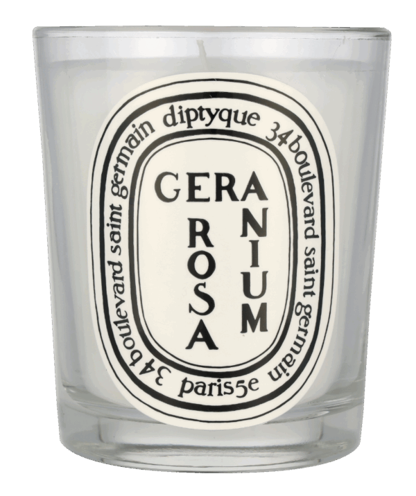 Diptyque Geranium Rosa Scented Candle 190 g Kaarsen