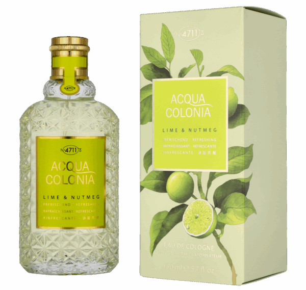 4711 Acqua Colonia Lime & Nutmeg Spray 170 ml Eau de Cologne Heren