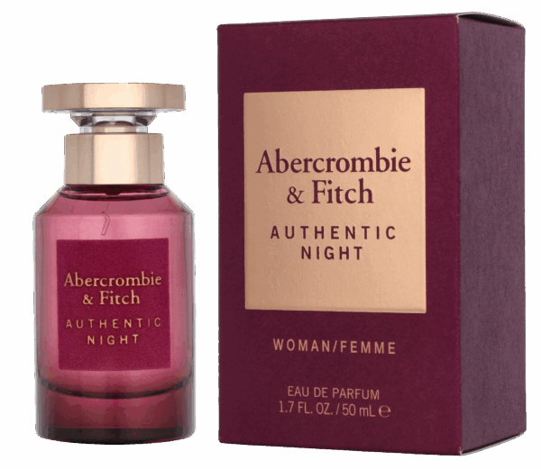 Abercrombie & Fitch Authentic Night Women Eau de parfum Spray 50 ml