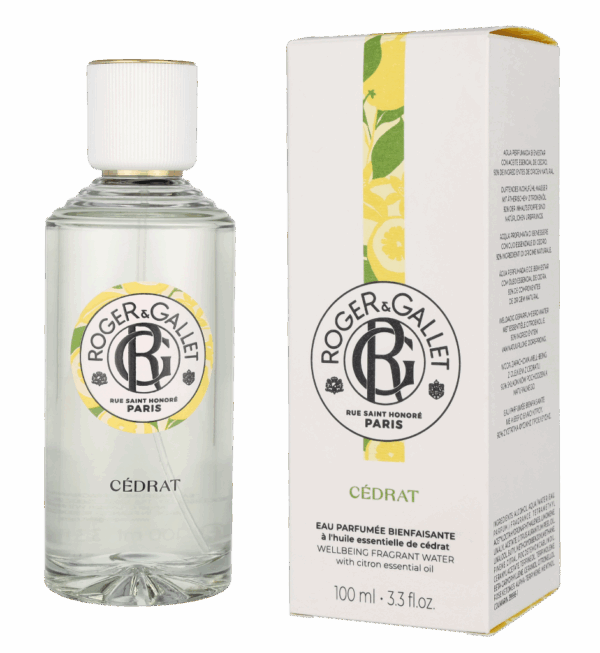 Roger & Gallet Cedrat Wellbeing Fragrant Water Eau de Parfum Eau de Toilette 100 ml Dames