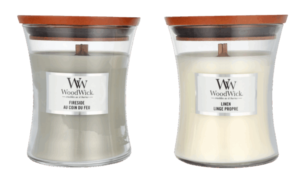 Woodwick Medium Hourglass Candle Set 0