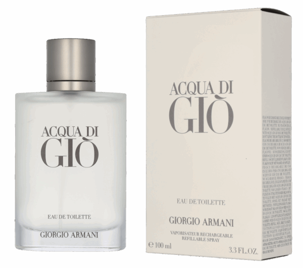 Armani - Giorgio Armani Aqua Di Gio Eau de Toilette Spray Refillable 100 ml Heren