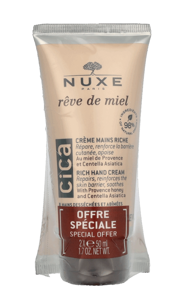 Nuxe Reve De Miel Hand Cream Duo Set 100 ml