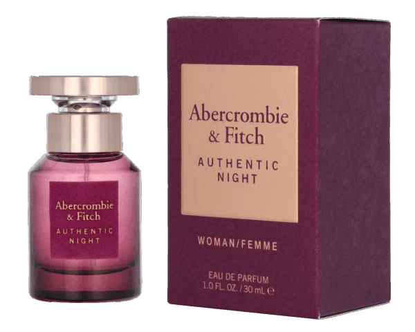 Abercrombie & Fitch Authentic Night Women Eau de parfum Spray 30 ml