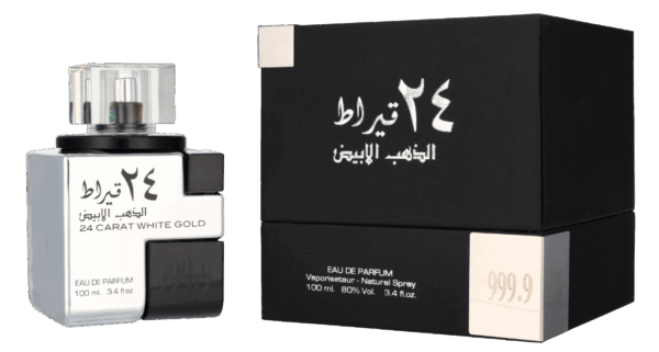 Lattafa 24 Carat White Gold Eau de Parfum Spray 100 ml