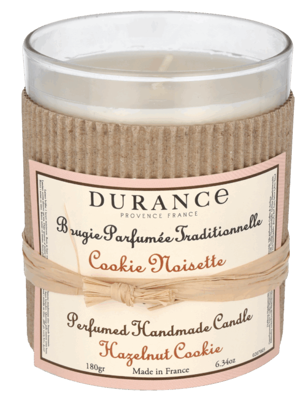 Durance Cookie Noisette Candle 180 g Kaarsen