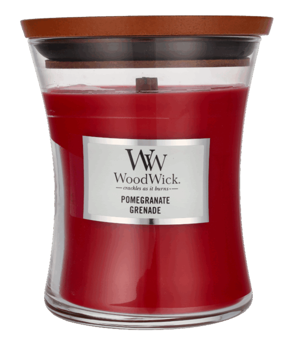 Woodwick Pomegranate Medium Hourglass Candle 0