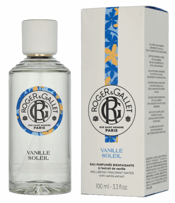 Roger & Gallet Beneficial Scented Water Vanille Soleil 100 ml Eau de toilette Dames