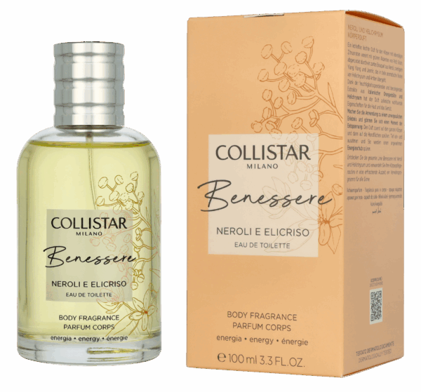 Collistar Benessere Neroli And Helichrysum 100 ml Eau de toilette Dames