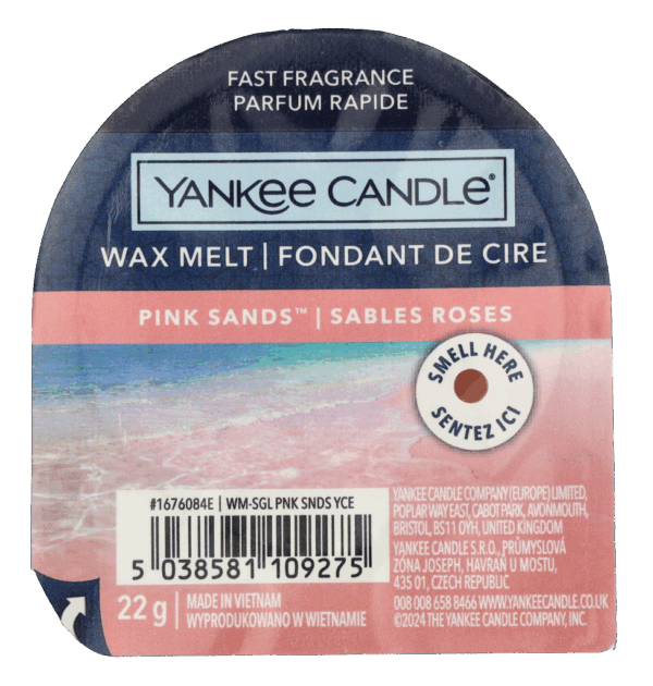 Yankee Candle Wax Melt Single Pink Sands 22 g