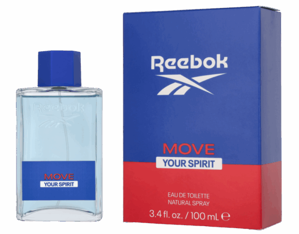 Reebok Move Your Spirit Men Eau de Toilette Natural Spray 100 ml