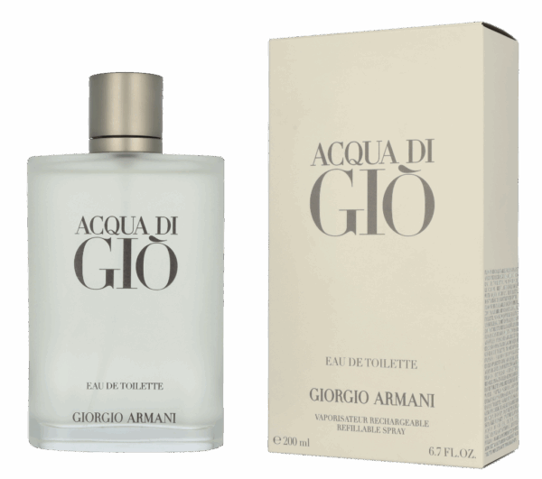Armani - Giorgio Armani Aqua Di Gio Eau de Toilette Spray Refillable 200 ml Heren