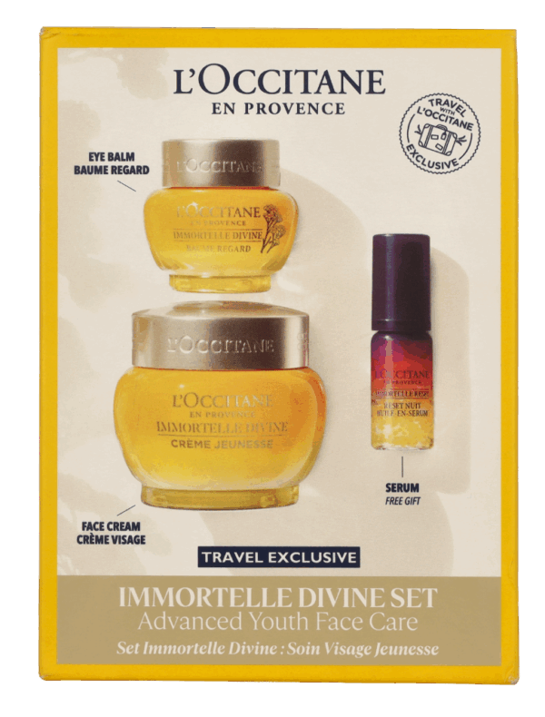L&apos;Occitane Immortelle Face Care Set 95 ml Cadeauset