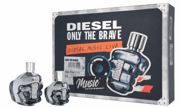 Diesel Only The Brave Pour Homme Giftset Eau de Toilette 160 ml Heren