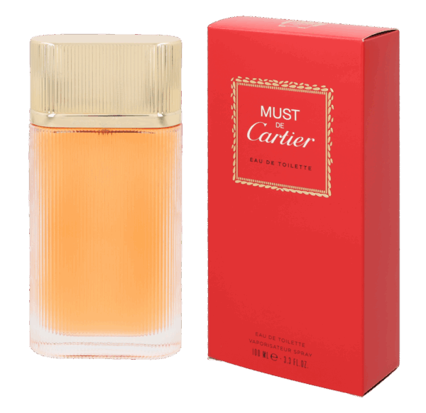 Cartier Must De Cartier Pour Femme Eau de Toilette Spray 100 ml Dames