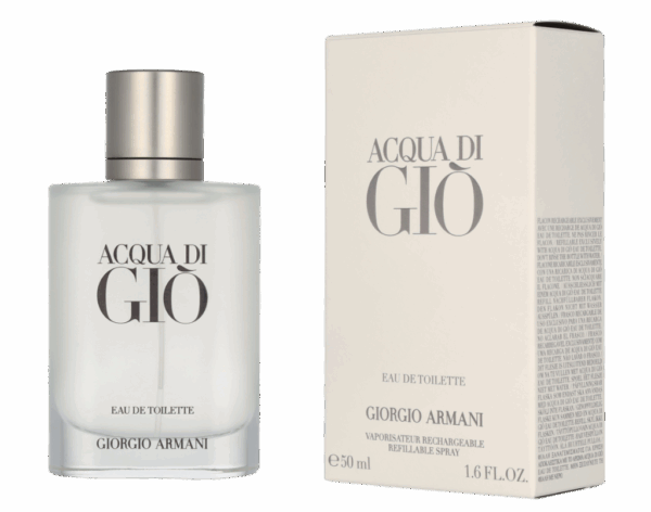 Armani - Giorgio Armani Aqua Di Gio Eau de Toilette Spray Refillable 50 ml Heren