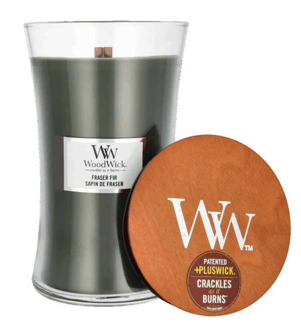 Woodwick Frasier Fir Large Hourglass Candle 0
