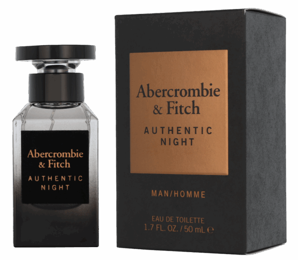Abercrombie & Fitch Authentic Night Men Eau de toilette Spray 50 ml