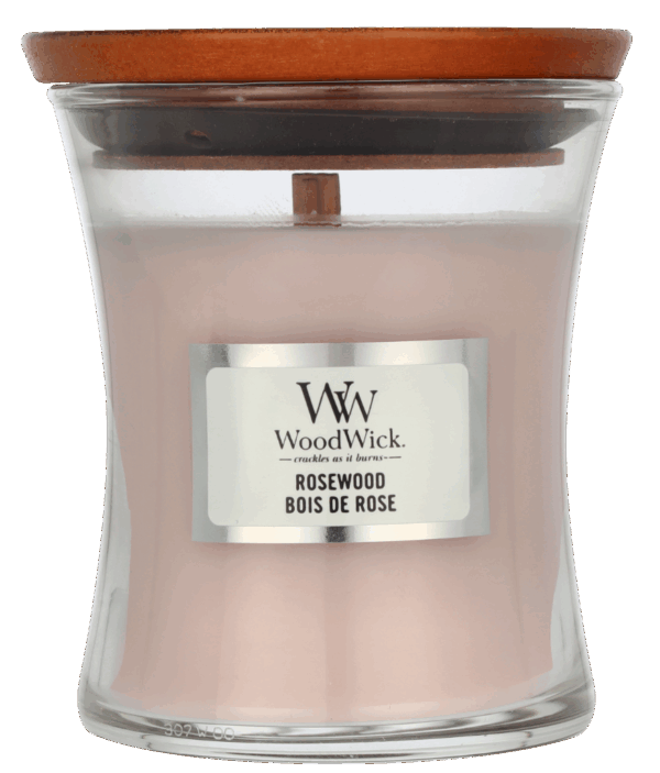 Woodwick Rosewood Mini Hourglass Candle 0