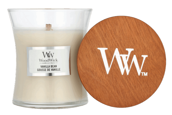 Woodwick Vanilla Bean Mini Hourglass Candle 0