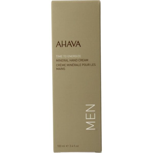 Ahava Men mineral hand cream