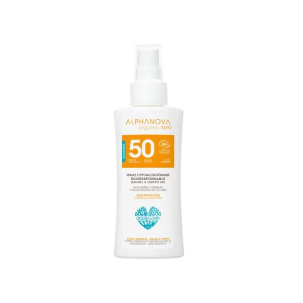 Alphanova Sun Sun spray gevoelige huid SPF50