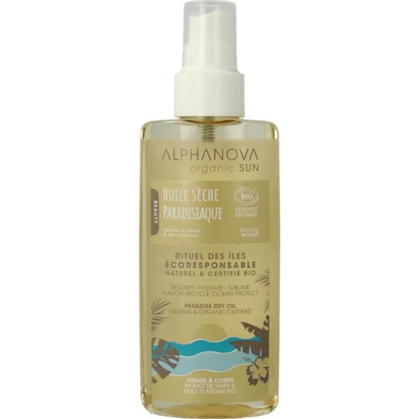 Alphanova Sun Sun vegan dry oil spray paradise