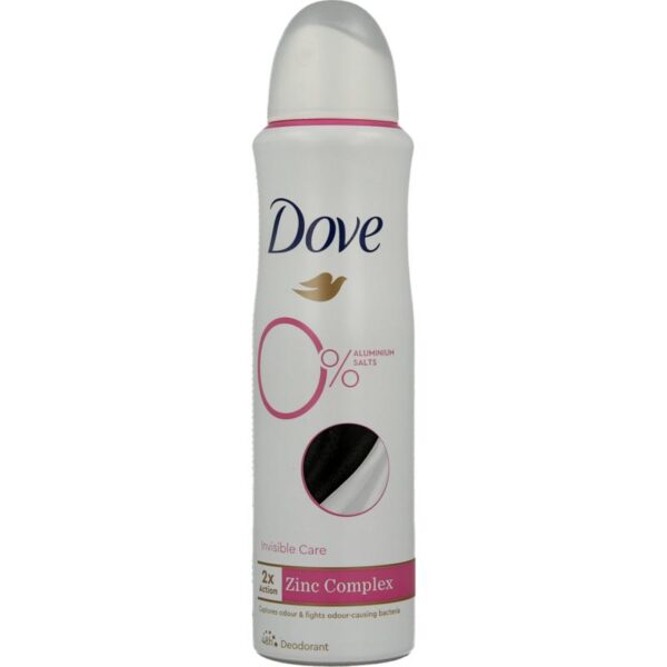 Dove Deodorant spray invisible care 0%