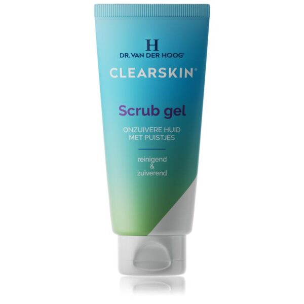 Dr vd Hoog Clearskin scrub gel tube