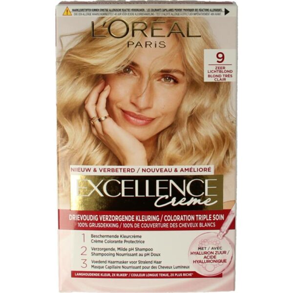 Excellence Excellence 9 zeer lichtblond