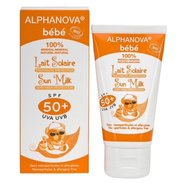 Sun bio baby sunscreen milk SPF50+