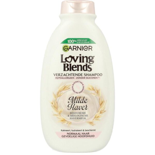 Garnier Loving blends shampoo milde haver