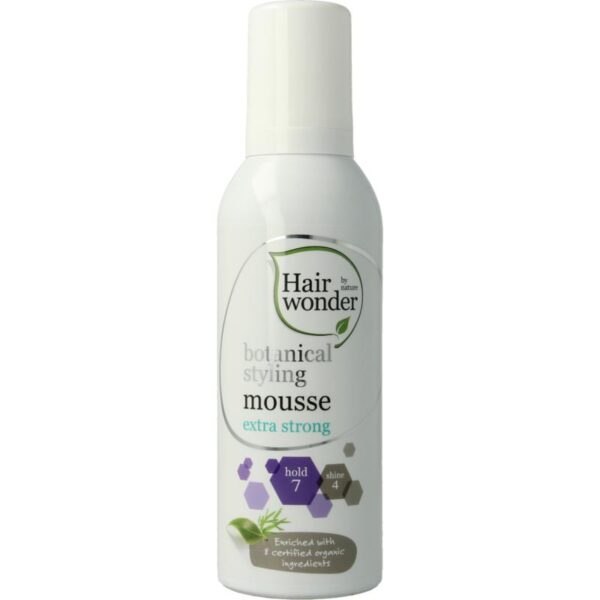 Hairwonder Botanical styling mousse extra strong