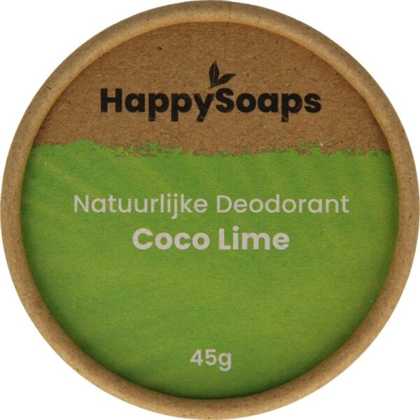 Happysoaps Deodorant kokos en limoen