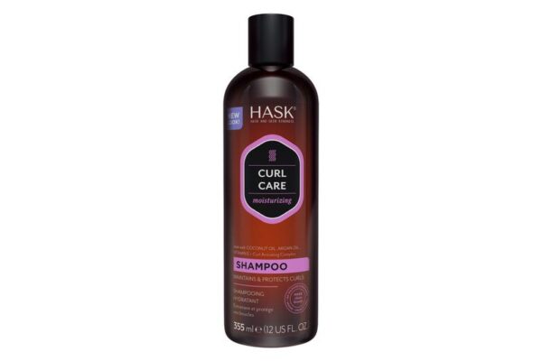 Hask Curl care moisturiser shampoo